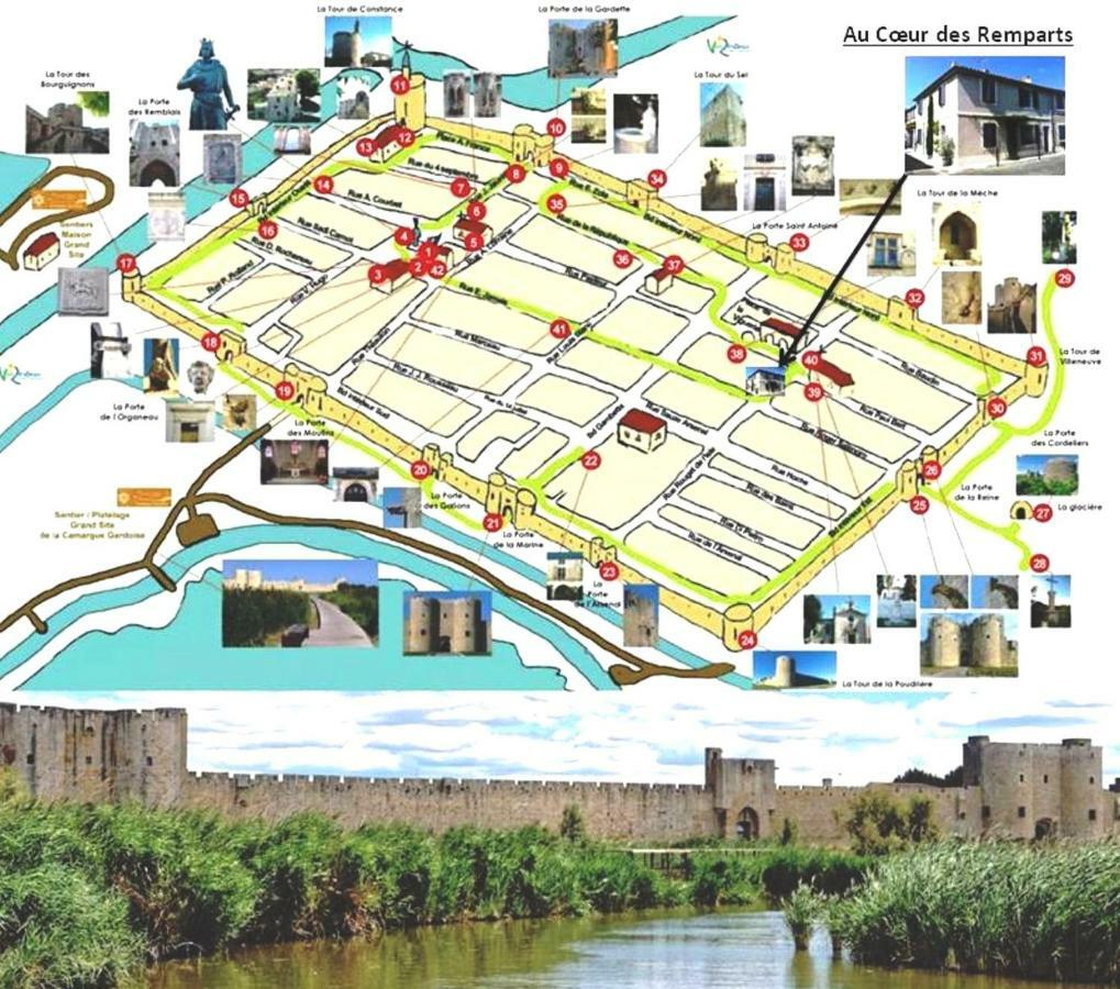 Apartamento Au Coeur Des Remparts Aigues-Mortes Exterior foto